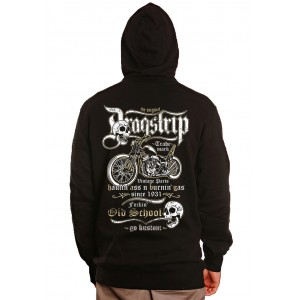 Dragstrip Clothing Mens Old School Hooded Top